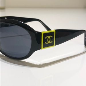 Black Chanel Sunglasses